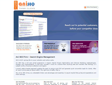 Tablet Screenshot of aniseo.com